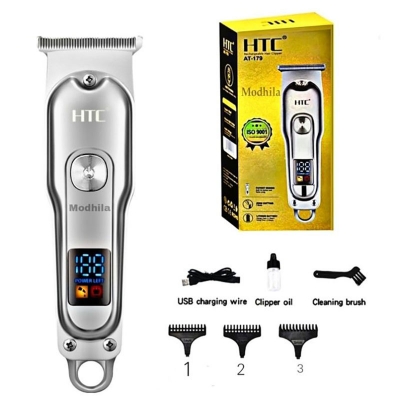 Picture of HTC AT-179 Beard Trimmer And Rechargeable Hair Clipper For Men
