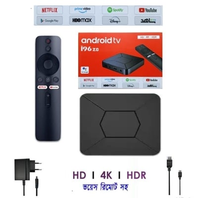 Picture of Android tv box Z8 4k Android 10 2GB ram 5GB Storage WiFi Bluetooth with Voice Remote IPTV compatible
