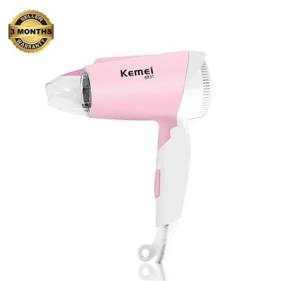 Picture of Kemey Km6831 Cool And Hot  Foldable Electric Hair Dryer For Women - Hair Dryer