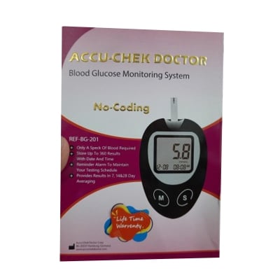 Picture of Accu Chek Instants Blood Glucose Monitor digital meter
