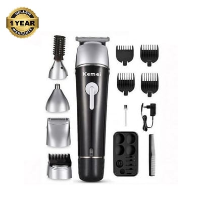 Picture of Kemei KM -1015 10 in 1 Electric rechargable Waterproff  Nose Ear Body Hair Beard Trimmer