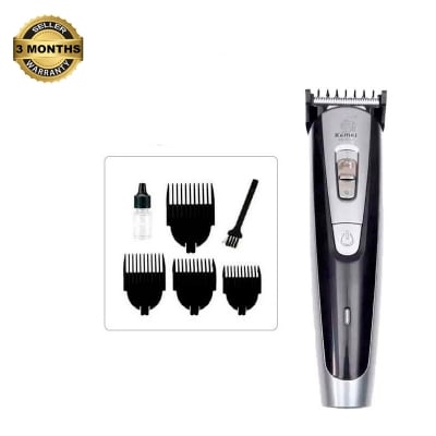 Picture of Kemei KM 9050 Titanium Blade 4 comb Professional Trimmer and Hair clipper for men