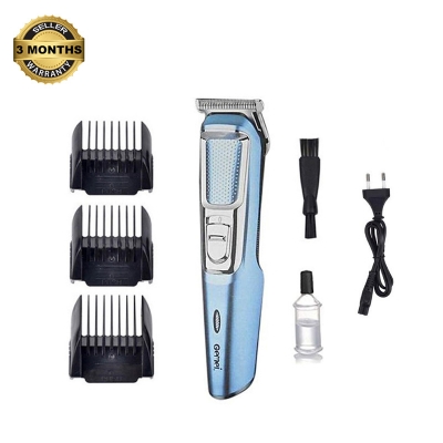 Picture of Geemy Gm-6077 Cordless 3 clipper Unique design Hair and Beard Trimmer for Men