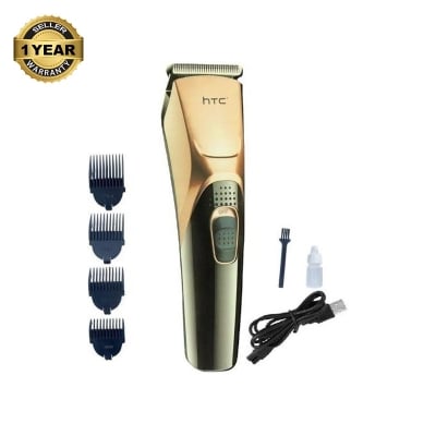 Picture of HTC AT-228 Rechargeable Professional Cordless Hair Beard Trimmer Clipper for Men
