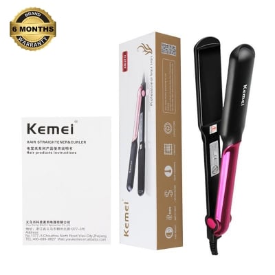 Picture of Kemei km-2113 Professional Ceramic coating Hair Straightener for women