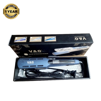 Picture of V&G V2 Professional Fast Warm-up Tourmaline wide Ceramic Heating Plate Thermal Performance Hair Straightener Styling Iron Tools