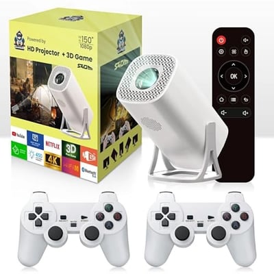 Picture of Salange S40 Max Game Projector – The Ultimate Mini Home Theater Experience!