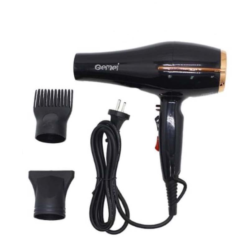 Picture of 💨 Gemei GM-1780 Professional Hair Dryer – 3000W (Black)