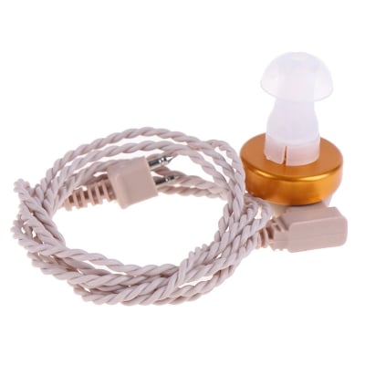 Picture of Hearing Aid Unilateral Cord Wire+BTE Hearing Aid Receiver Amplifier Speaker