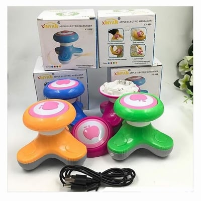 Picture of Apple Electric Vibrating Handheld Electric Body Massager Deep Relaxation Anytime