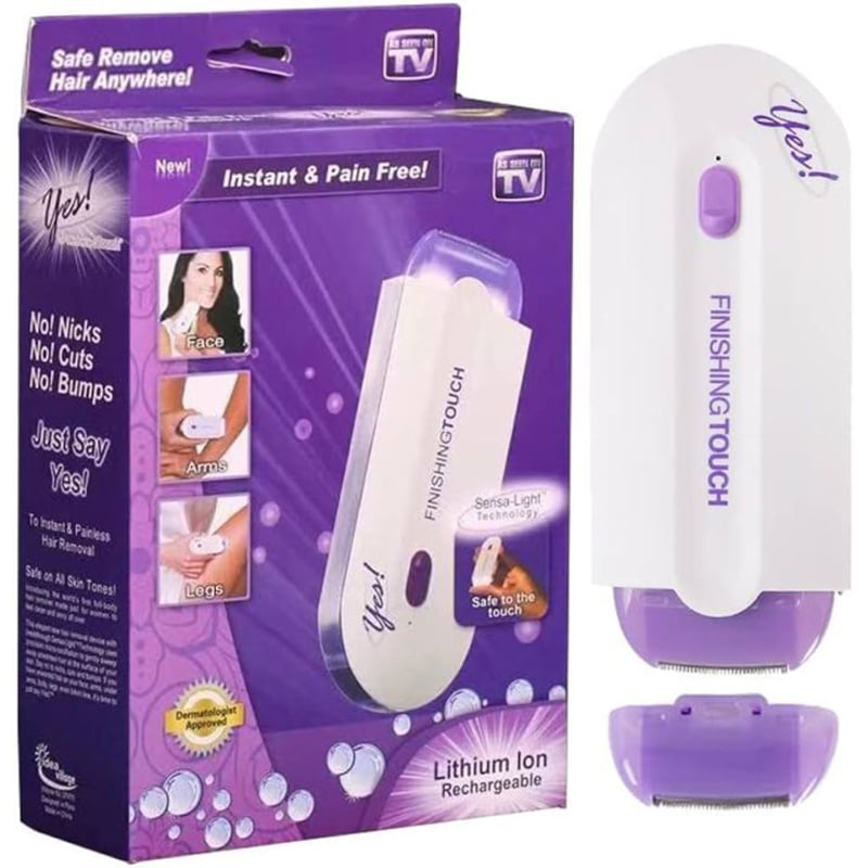 Picture of Finishing Touch Hair Remover Epilator Kit Instant Pain-Free Hair Removal with Sensor Light