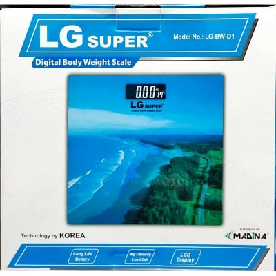Picture of LG Super Digital Body Weight Machine 180 Kg Large digital display for easy reading