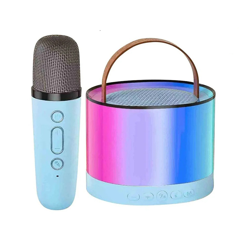 Picture of K52 RGB Wireless Karaoke Speaker Portable Bluetooth Music Machine with singel Mic | Fun Gift for Kids & Family