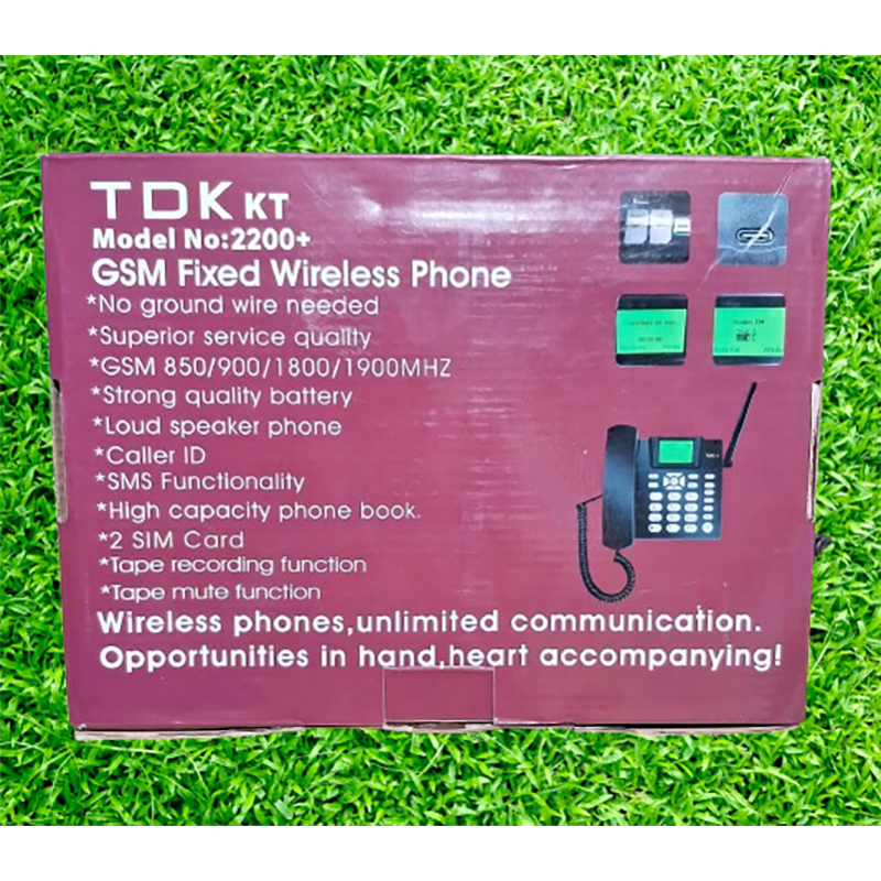 Picture of TDK KT 2200+ Dual SIM Supported Desk TelePhone set