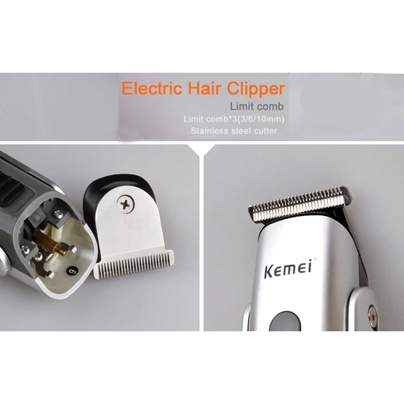 Picture of Kemei KM-680A 8-in-1 Grooming Kit – Premium Hair Clipper & Trimmer