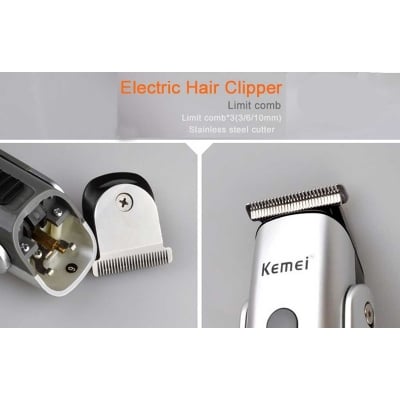 Picture of Kemei KM-680A 8-in-1 Grooming Kit – Premium Hair Clipper & Trimmer
