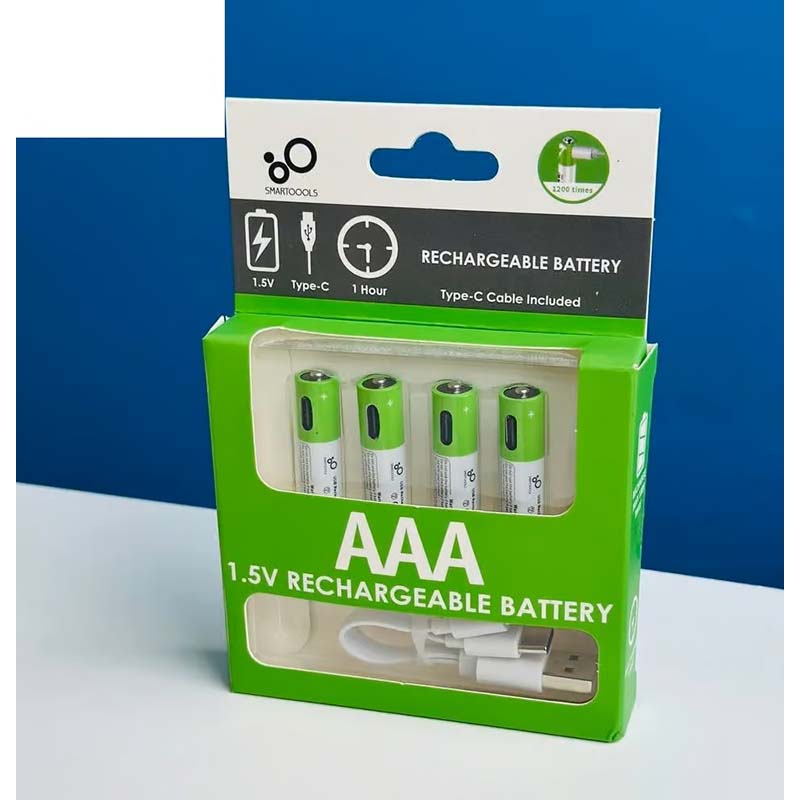 Picture of SmarToools RB40 AAA 1.5V 750mWh Rechargeable Battery (4Pcs Set)