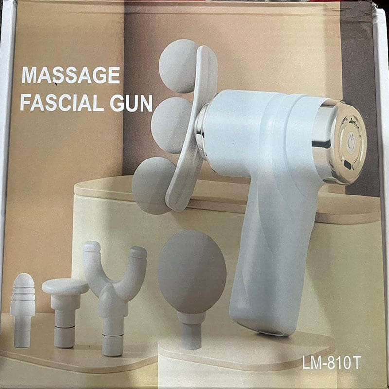 Picture of Mini Massage Fascial Gun – Deep Tissue Muscle Relaxation Massager 6-Speed Quiet Percussion Massager Portable Muscle Therapy for Pain Relief