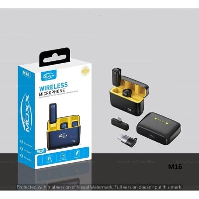 Picture of Moxx M16 Multi Compatible 2.4GHz Dual Channel Wireless Microphone