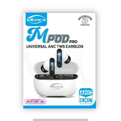 Picture of Moxx MPOD Pro ANC Universal Active Premium Microphone TWS Airbuds