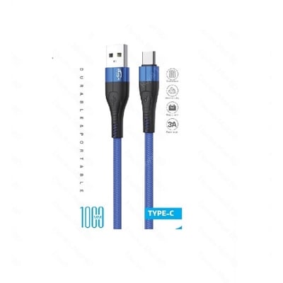 Picture of MOXX MDC-10 USB-A to TYPE-C Fast Charging Data Transfer Cable upto 65watt support