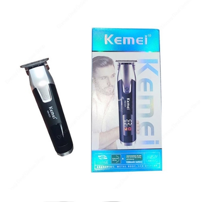 Picture of Kemei KM-431 Rechargeable LCD Screen Professional Hair Trimmer for Men