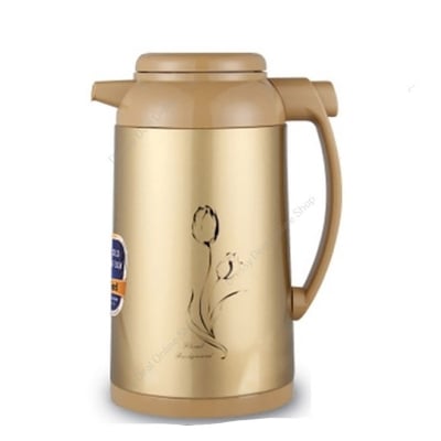 Picture of Vacuum Flask Easy Touch Handy Pot with Swivel Base, 1 L, Sliver