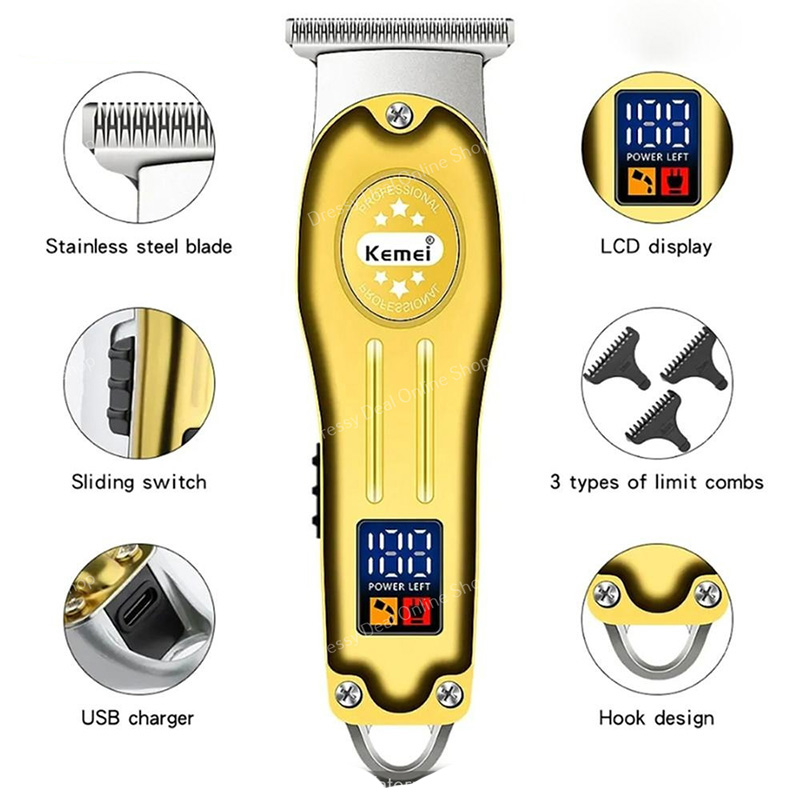 Picture of Kemei KM-678 Beard Trimmer and Hair Clipper for Men