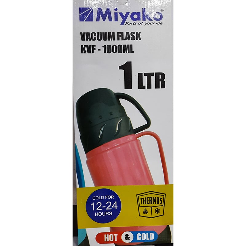 Picture of Miyako Vaccum Flask 1 Liter with  Hot & Cool 12-24 Hours capacity