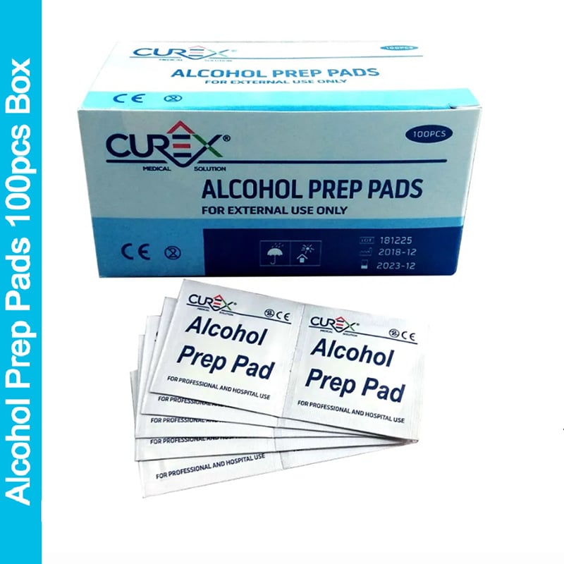 Picture of Curex Alcohol Swab pads -100 Pieces