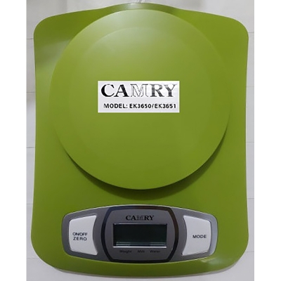 Picture of CAMRY EK3650/EK3651 Digital Electronic Kitchen Weight Scale- 5 kg