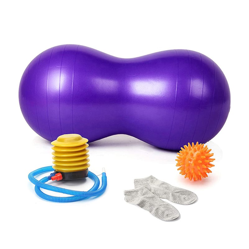Picture of Gym Exercise Ball For Body Fitness yoga Ball 75cm Capsule type Premium Quality with Pumper