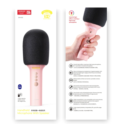 Picture of JR MC5 Joyroom Professional Rechargable Karaoke Wireless Microphone