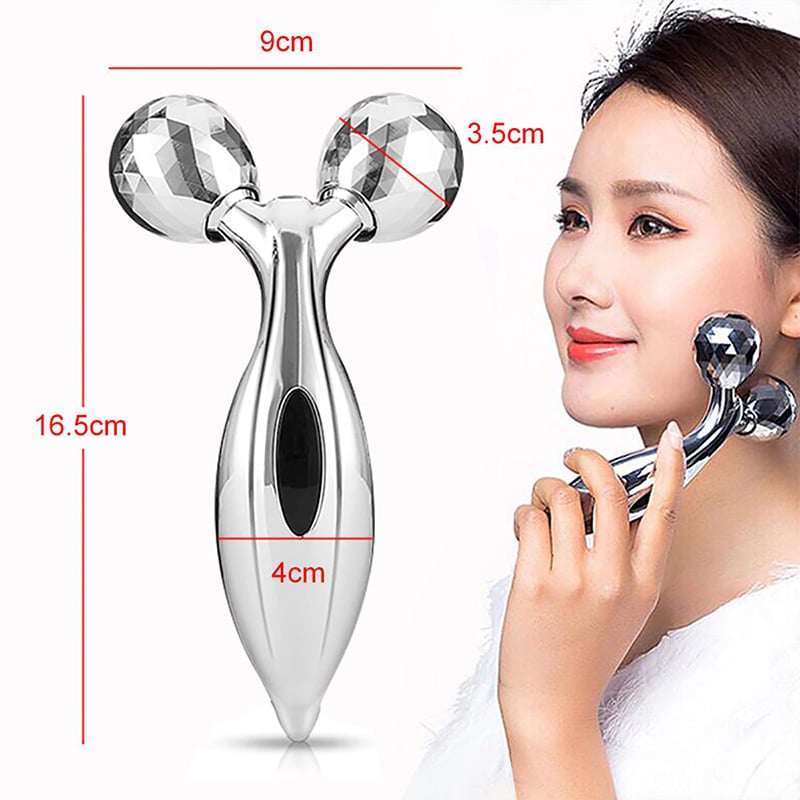Picture of Y shaped 3D Massager Roller Face& Body Pain relief