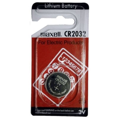 Picture of Maxell CR2032 3V Coin type Lithium Battery Button Battery motherboard remote control Battery