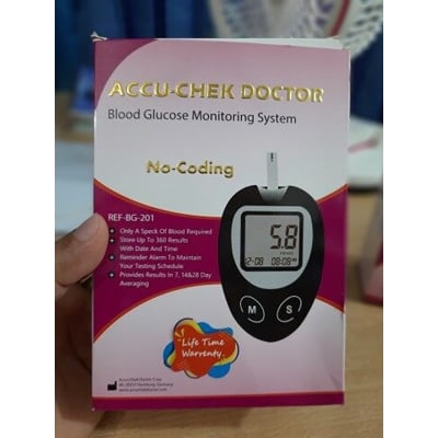 Picture of Accu Chek Instants Blood Glucose Monitor digital meter
