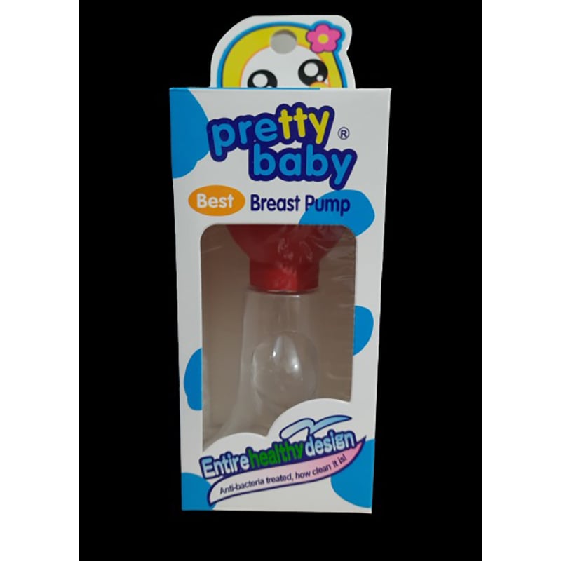Picture of Pretty Baby Manual Brest Pump Breastfeeding Baby Milk Suction 1 set
