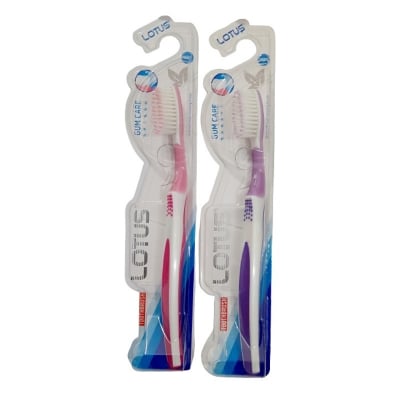 Picture of Lotus Tooth Brush Oral Cleaning Ultra Soft Very Good Quality Tooth Brush-2 Pcs - Toothbrush