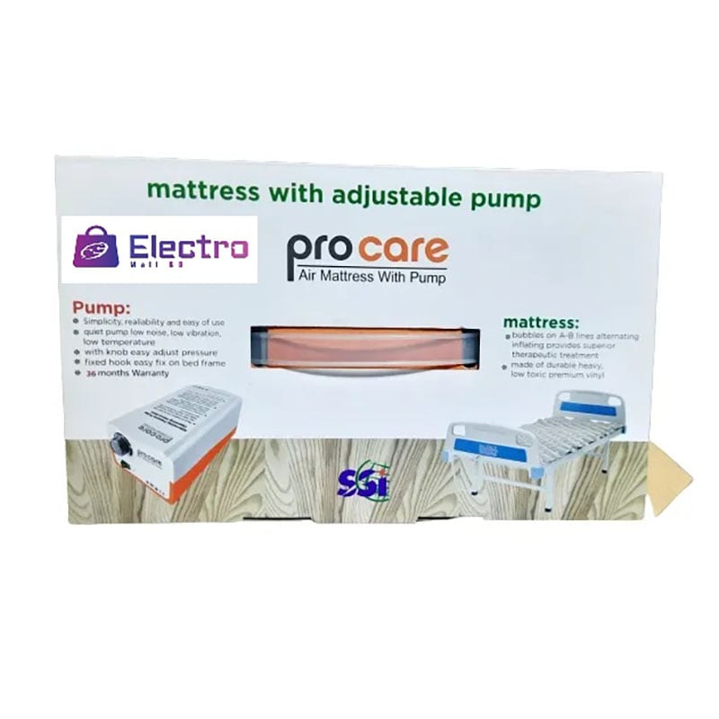 Picture of Procare Anti-Decubitus Medical Air Mattress with Adjustable Big Pump – Comfort, Care & Therapy in One