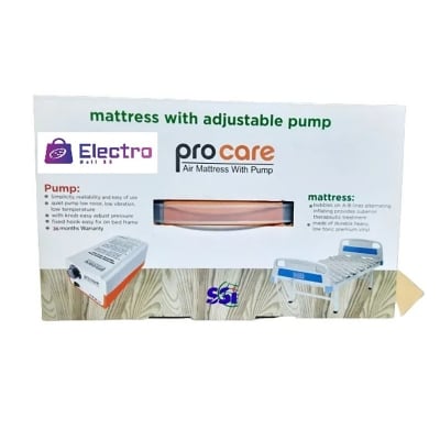 Picture of Procare Anti-Decubitus Medical Air Mattress with Adjustable Big Pump – Comfort, Care & Therapy in One