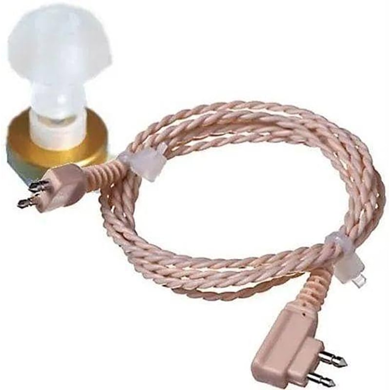 Picture of Hearing Aid Unilateral Cord Wire+BTE Hearing Aid Receiver Amplifier Speaker