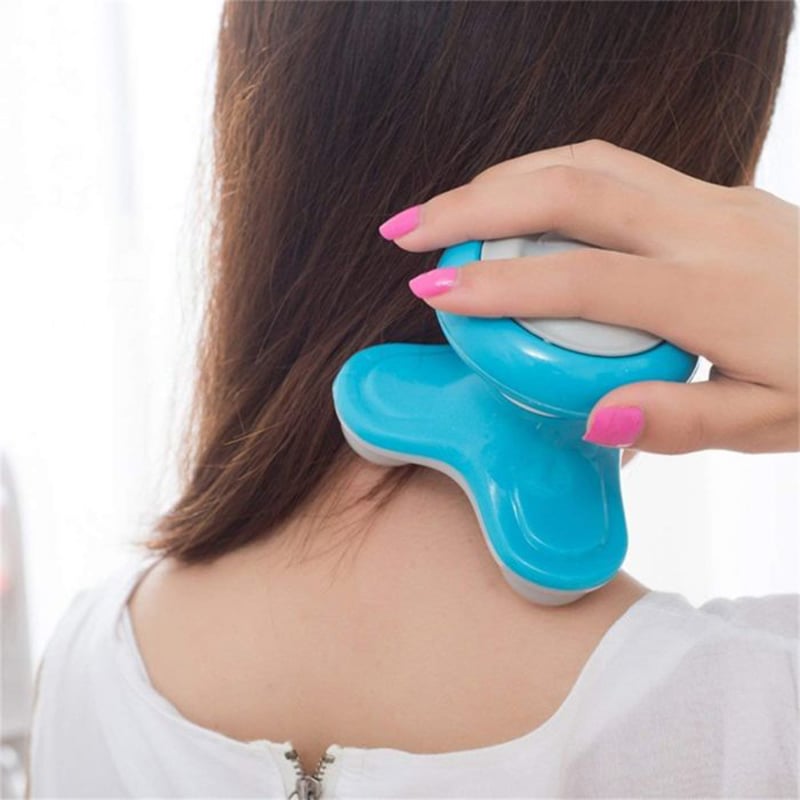 Picture of Apple Electric Vibrating Handheld Electric Body Massager Deep Relaxation Anytime
