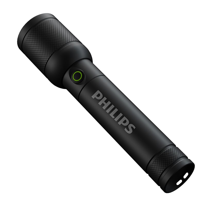 Picture of PHILIPS High-Power Rechargeable LED Flashlight  Compact Design with Powerful & Reliable Brightness