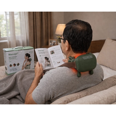 Picture of New Hand Neck Massager, Shoulder and Neck Masager for Relief 4D Neck & Shoulder Massager – Your Personal Relaxation Partner