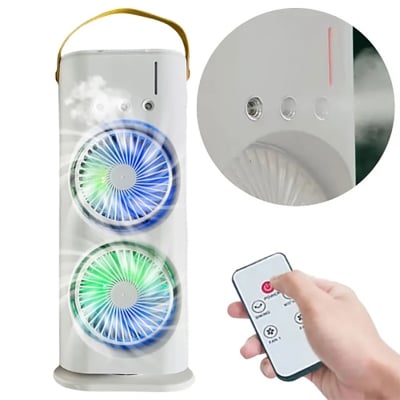 Picture of Double-Ended Spray Fan – Portable Humidifier Air Cooler with Remote Control