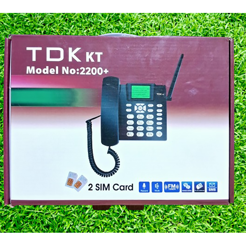 Picture of TDK KT 2200+ Dual SIM Supported Desk TelePhone set