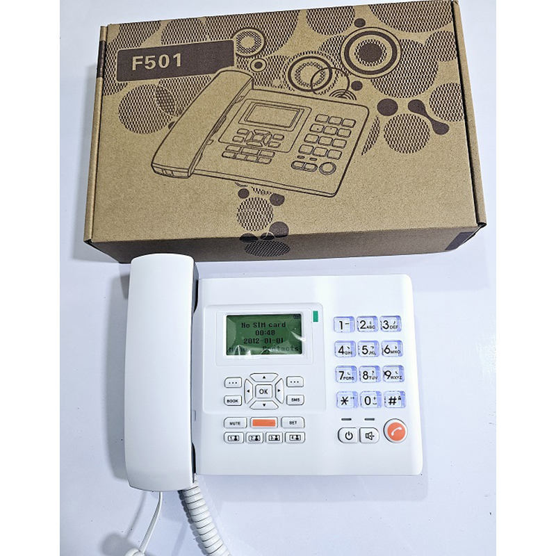 Picture of Huawei F501 Land Phone Desk Phone Single Sim White and black