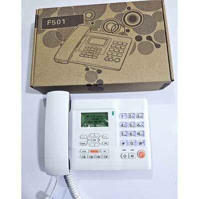 Picture of Huawei F501 Land Phone Desk Phone Single Sim White and black