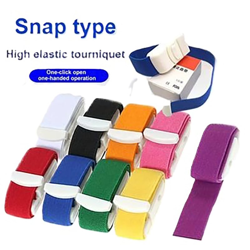 Picture of Hemostatic Elastic Tourniquet Belt – Emergency First Aid Strap for Paramedics, Athletes & Outdoor Use