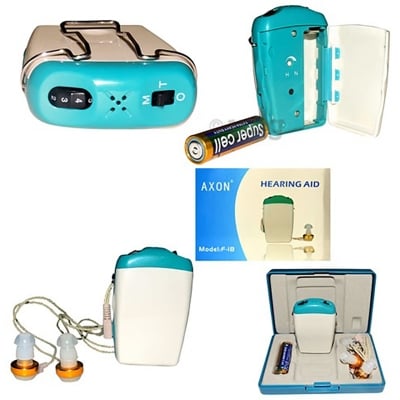 Picture of Axon Hearing Aid Machine Pocket F-18